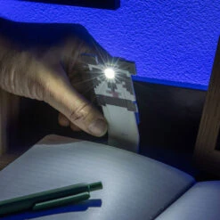 Paladone Minecraft Panda Clip-On Bookmark With LED Reading Light 12 Paladone Minecraft Panda Clip-On Bookmark With LED Reading Light -Hallmark Store Minecraft Panda ClipOn Bookmark With Light PP13678MCF 05