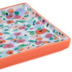 Hallmark Mini Abstract Floral Square Trinket Dish 7 Hallmark Mini Abstract Floral Square Trinket Dish -Hallmark Store Mini Abstract Floral Square Trinket Dish 1ART1005 03