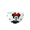 R Squared Disney Minnie Mouse Sculpted Noodle Bowl With Chopsticks -Hallmark Store Minnie Mouse Red PolkaDotted Bowl With Chopsticks 4024616 01