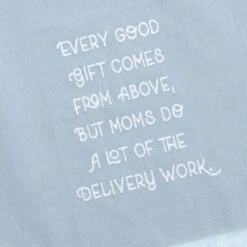 Hallmark Mom Delivers Blue Fringed Tea Towel, 18x26 9 Hallmark Mom Delivers Blue Fringed Tea Towel, 18x26 -Hallmark Store Mom Delivers Blue Fringed Tea Towel 1SNN1139 04