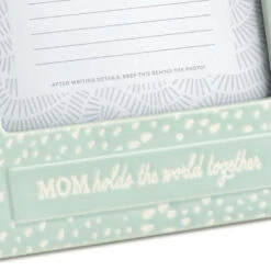 Hallmark Mom Holds The World Together Picture Frame, 4x6 8 Hallmark Mom Holds The World Together Picture Frame, 4x6 -Hallmark Store Mom Holds the World Together Picture Frame 1CAP1309 03