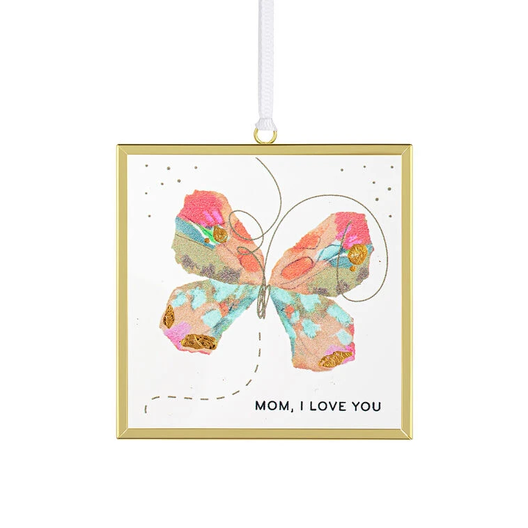 Demdaco Mom, I Love You Multicolor Butterfly Suncatcher 3 Demdaco Mom, I Love You Multicolor Butterfly Suncatcher