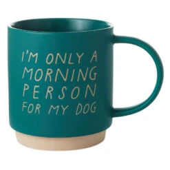 Hallmark Morning Person For My Dog Mug, 16 Oz.