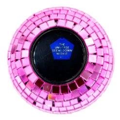 NPW Disco Decision Ball -Hallmark Store NPW Pink Disco Ball Magic 8 Ball NPW76731 03