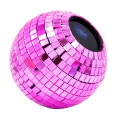 NPW Disco Decision Ball -Hallmark Store NPW Pink Disco Ball Magic 8 Ball NPW76731 04