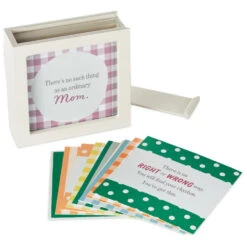 Hallmark New Mom Daily Affirmations Light-Up Frame With 12 Quotes -Hallmark Store New Mom LED LightUp Frame With 12 Art Prints 1BBY4903 04