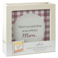 Hallmark New Mom Daily Affirmations Light-Up Frame With 12 Quotes -Hallmark Store New Mom LED LightUp Frame With 12 Art Prints 1BBY4903 07