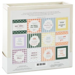 Hallmark New Mom Daily Affirmations Light-Up Frame With 12 Quotes -Hallmark Store New Mom LED LightUp Frame With 12 Art Prints 1BBY4903 08