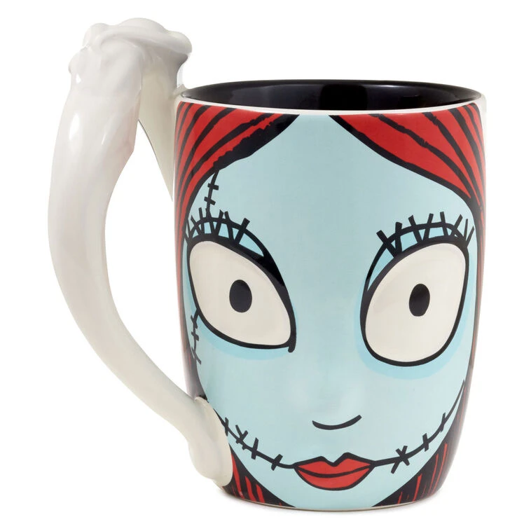 Hallmark Disney Tim Burton's The Nightmare Before Christmas Jack And Sally Sculpted Mug, 15 Oz. 4 Hallmark Disney Tim Burton's The Nightmare Before Christmas Jack And Sally Sculpted Mug, 15 Oz. - Image 2