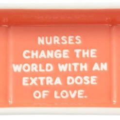 Hallmark Nurses Coral Bandage-Shaped Trinket Dish -Hallmark Store Nurses Coral BandageShaped Trinket Dish 1SNN1149 03