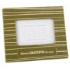 Hallmark Forever Grateful For You Picture Frame, 4x6 -Hallmark Store Olive Green Striped 4x6 Picture Frame 1CAP1324 01