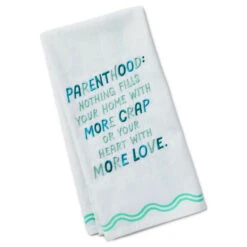 Hallmark Parenthood Funny Tea Towel, 18x26