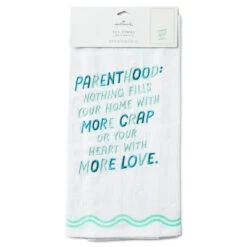 Hallmark Parenthood Funny Tea Towel, 18x26 11 Hallmark Parenthood Funny Tea Towel, 18x26 -Hallmark Store Parenthood Quote Funny Kitchen Towel 1SNN1201 05