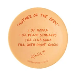 Lolita Mother Of The Bride Handpainted Wine Glass, 15 Oz. 15 Lolita Mother Of The Bride Handpainted Wine Glass, 15 Oz. -Hallmark Store Peach Roses Mother of the Bride Lolita Wine Glass 6016401 07