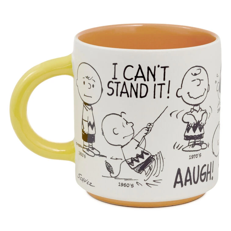 Hallmark Peanuts® 75th Anniversary Charlie Brown Through The Decades Mug, 17.5 Oz. 4 Hallmark Peanuts® 75th Anniversary Charlie Brown Through The Decades Mug, 17.5 Oz. - Image 2