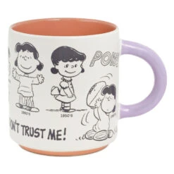 Hallmark Peanuts® 75th Anniversary Lucy Through The Decades Mug, 17.5 Oz.