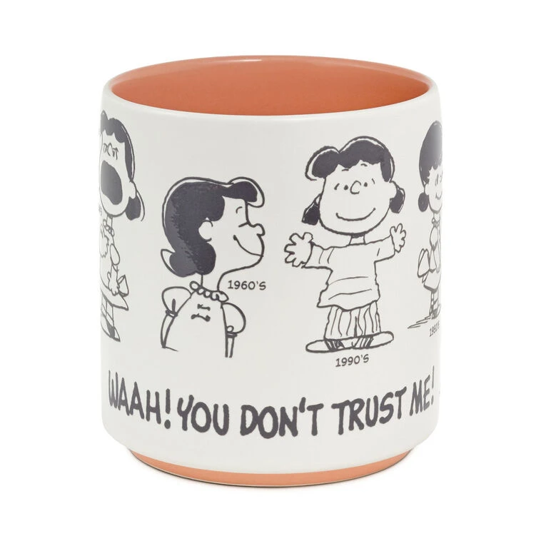 Hallmark Peanuts® 75th Anniversary Lucy Through The Decades Mug, 17.5 Oz. 5 Hallmark Peanuts® 75th Anniversary Lucy Through The Decades Mug, 17.5 Oz. - Image 3