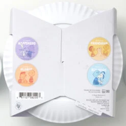 Hallmark Peanuts® 75th Anniversary Appetizer Plate Set -Hallmark Store Peanuts 75th Anniversary Small Party Plate Set 1PAJ4707 05