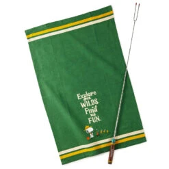 Hallmark Peanuts® Beagle Scouts Tea Towel And S'mores Fork, Set Of 2