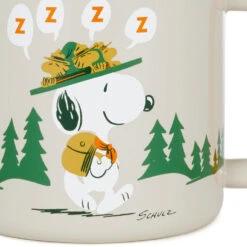 Hallmark Peanuts® Beagle Scouts Morning Roll Call Mug, 19 Oz. -Hallmark Store Peanuts Beagle Scouts Morning Roll Call Mug 1PAJ3558 03