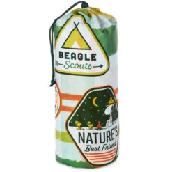 Hallmark Peanuts® Beagle Scouts Picnic Blanket With Bag 9 Hallmark Peanuts® Beagle Scouts Picnic Blanket With Bag -Hallmark Store Peanuts Beagle Scouts Outdoor Picnic Blanket 1PAJ3554 04
