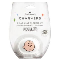 Hallmark Peanuts® Charlie Brown Charmers Word Bubble Silicone Charm -Hallmark Store Peanuts Charlie Brown Word Bubble Silicone Charm 1PAJ3572 06