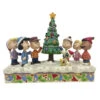 Enesco Jim Shore Peanuts Gang With Light-Up Musical Christmas Tree Figurine, 8" 1 Enesco Jim Shore Peanuts Gang With Light-Up Musical Christmas Tree Figurine, 8" -Hallmark Store Peanuts Gang LightUp Musical Christmas Tree Figurine 6017231 01