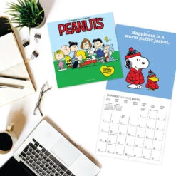 Graphique 2026 Peanuts Happiness Is...16-Month Calendar -Hallmark Store Peanuts Happiness Is. 2026 Monthly Wall Calendar 9781664844810 04