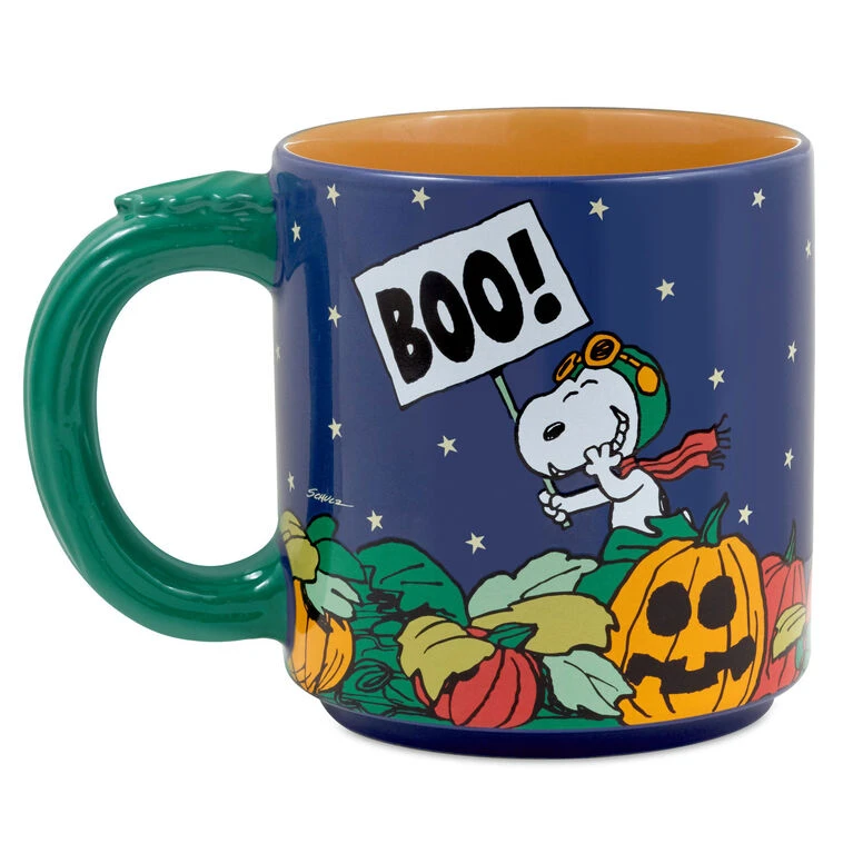 Hallmark Peanuts® Great Pumpkin Scene Mug, 16 Oz. 4 Hallmark Peanuts® Great Pumpkin Scene Mug, 16 Oz. - Image 2