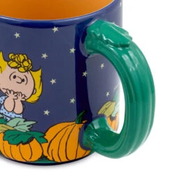 Hallmark Peanuts® Great Pumpkin Scene Mug, 16 Oz. 9 Hallmark Peanuts® Great Pumpkin Scene Mug, 16 Oz. -Hallmark Store Peanuts Linus Sally and Snoopy in Pumpkin Patch Mug 1HGN1561 03