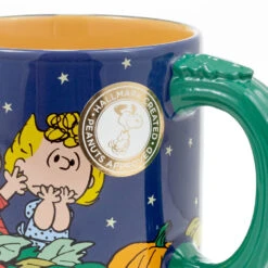 Hallmark Peanuts® Great Pumpkin Scene Mug, 16 Oz. 11 Hallmark Peanuts® Great Pumpkin Scene Mug, 16 Oz. -Hallmark Store Peanuts Linus Sally and Snoopy in Pumpkin Patch Mug 1HGN1561 05