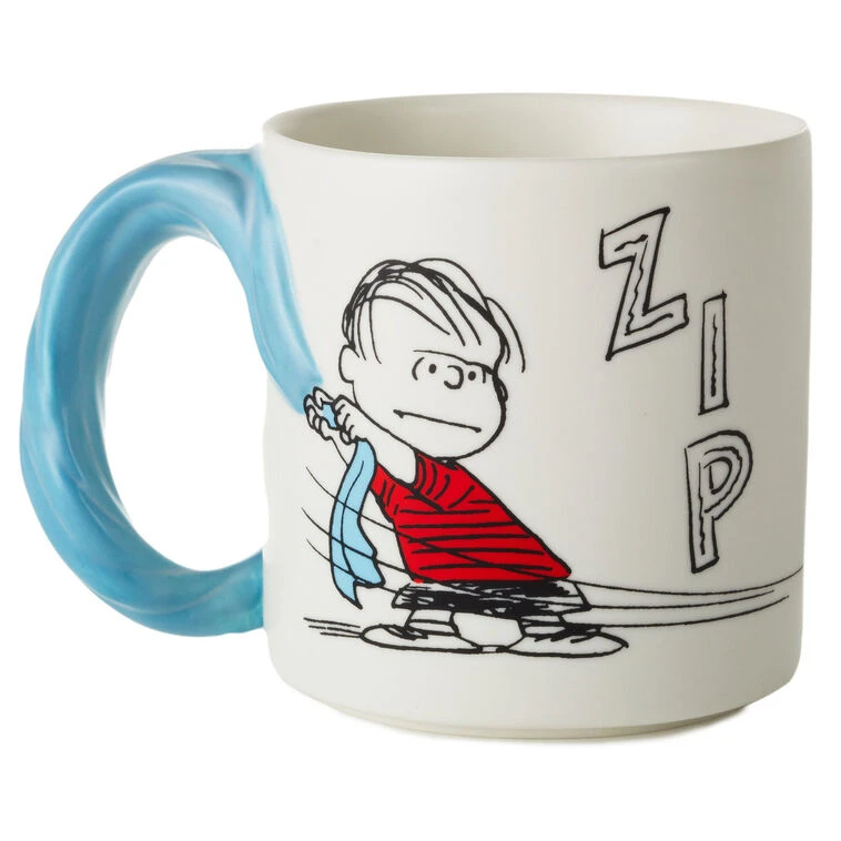 Hallmark Peanuts® Linus And Snoopy Dimensional Blanket Mug, 17 Oz. 3 Hallmark Peanuts® Linus And Snoopy Dimensional Blanket Mug, 17 Oz.
