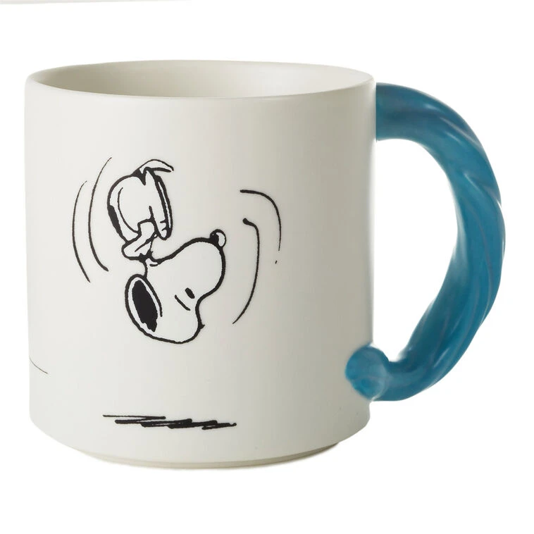 Hallmark Peanuts® Linus And Snoopy Dimensional Blanket Mug, 17 Oz. 4 Hallmark Peanuts® Linus And Snoopy Dimensional Blanket Mug, 17 Oz. - Image 2