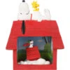 Precious Moments Peanuts Snoopy I've Got You, Red Baron Shadow Box, 5.5"