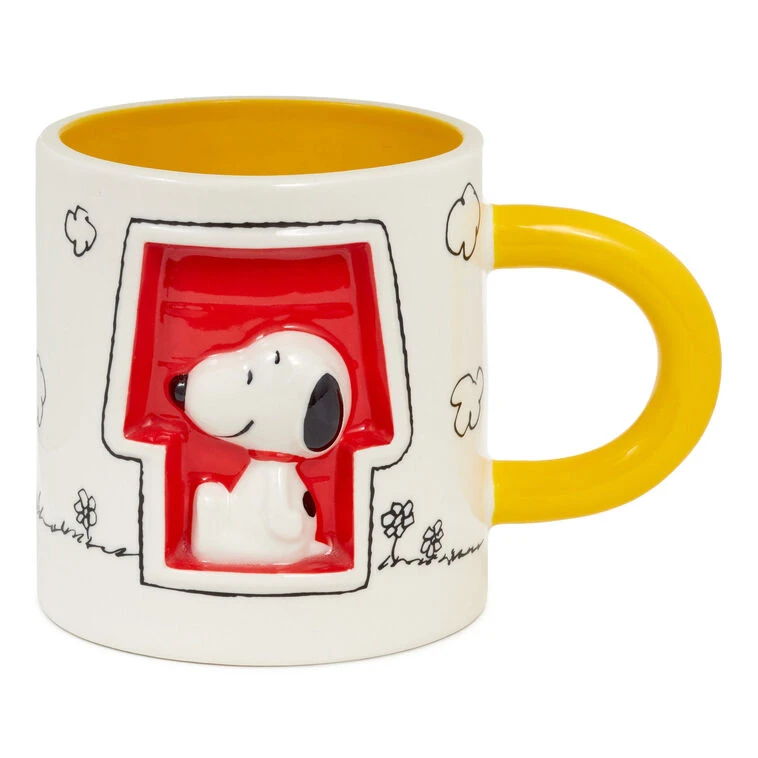 Hallmark Peanuts® Snoopy Doghouse Sculpted Mug, 14.5 Oz. 3 Hallmark Peanuts® Snoopy Doghouse Sculpted Mug, 14.5 Oz.