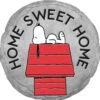Spoontiques Peanuts Home Sweet Home Stepping Stone, 9.6" -Hallmark Store Peanuts Snoopy Home Sweet Home Stepping Stone 13447 01