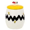 Hallmark Peanuts® Snoopy And Woodstock Cookie Jar With Sound, 10" 1 Hallmark Peanuts® Snoopy And Woodstock Cookie Jar With Sound, 10" -Hallmark Store Peanuts Snoopy and Woodstock Cookie Jar With Sound 1PAJ4712 01