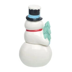 Peppermint Scented Ceramic Snowman Candle -Hallmark Store Peppermint Scented Ceramic Snowman Candle HMSNWMN 05