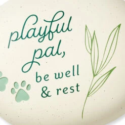 Hallmark Playful Pal Pet Memorial Garden Stone -Hallmark Store Pet Memorial Garden Stone 1BMK1632 04