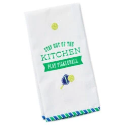 Hallmark Play Pickleball Tea Towel, 18x26