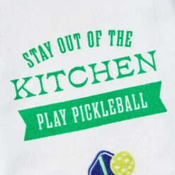 Hallmark Play Pickleball Tea Towel, 18x26 -Hallmark Store PickleballThemed Kitchen Towel 1SNN1214 03