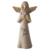 Hallmark Joanne's Angels Prayer Is Your Power Angel Figurine, 8.7" -Hallmark Store Pigmented Porcelain Angel Figurine With Gold Accents 1JOA2259 01