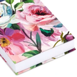 Hallmark Sumptuous Floral Fabric Covered Small List Pad -Hallmark Store Pink Floral Fabric Small List Pad 3SOM1354 04