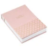 Hallmark Pink And Gold Honeycomb Faux Leather Large List Pad -Hallmark Store Pink and Gold Faux Leather Large List Pad 3SOM1352 01