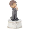 Precious Moments Holy Communion Boy Musical Figurine, 6" -Hallmark Store Precious Moments Communion Boy Musical Figurine 212103 01