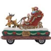 Precious Moments Santa Is Coming Figurine -Hallmark Store Precious Moments Santa Sleigh and Reindeer Figurine 241416 01