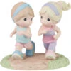 Precious Moments Find Your Happy Pace Figurine, 5.1" -Hallmark Store Precious Moments Two Girls Running Figurine 232020 01