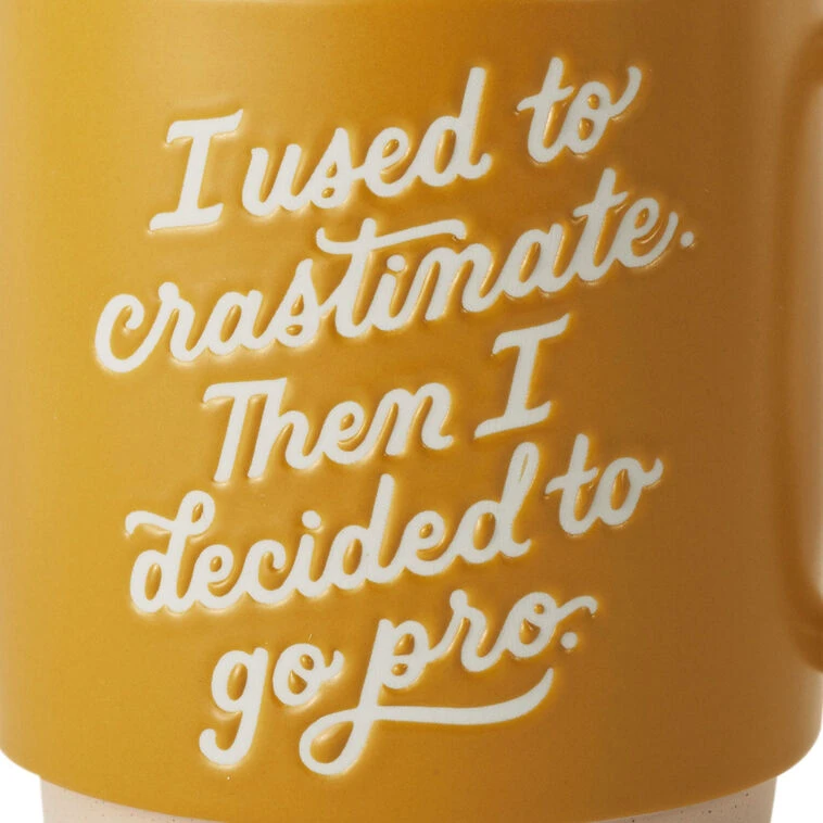 Hallmark Procrastinate Funny Mug, 16 Oz. 5 Hallmark Procrastinate Funny Mug, 16 Oz. - Image 3