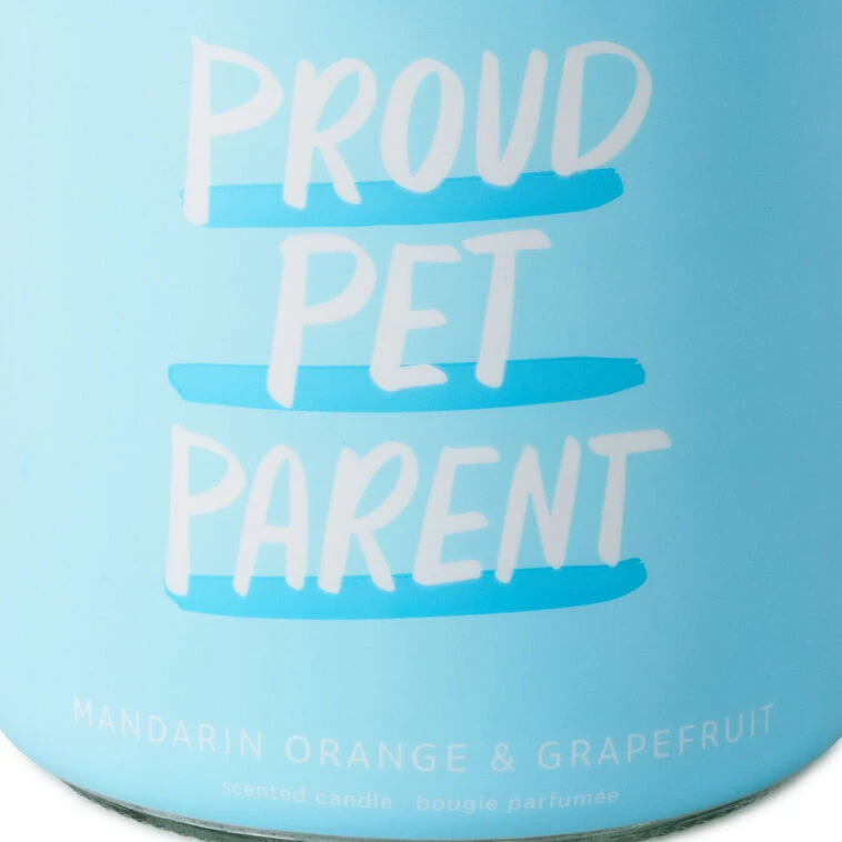 Hallmark Proud Pet Parent Mandarin Orange And Grapefruit Scented Jar Candle, 7 Oz. 6 Hallmark Proud Pet Parent Mandarin Orange And Grapefruit Scented Jar Candle, 7 Oz. - Image 4