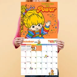 Time Factory Rainbow Brite You've Got The Power 2026 Wall Calendar -Hallmark Store Rainbow Brite 2026 Wall Calendar 261123 03
